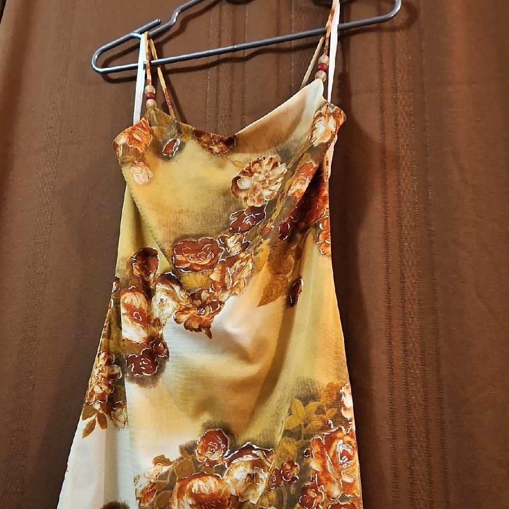 Floral Camisole Mini Dress